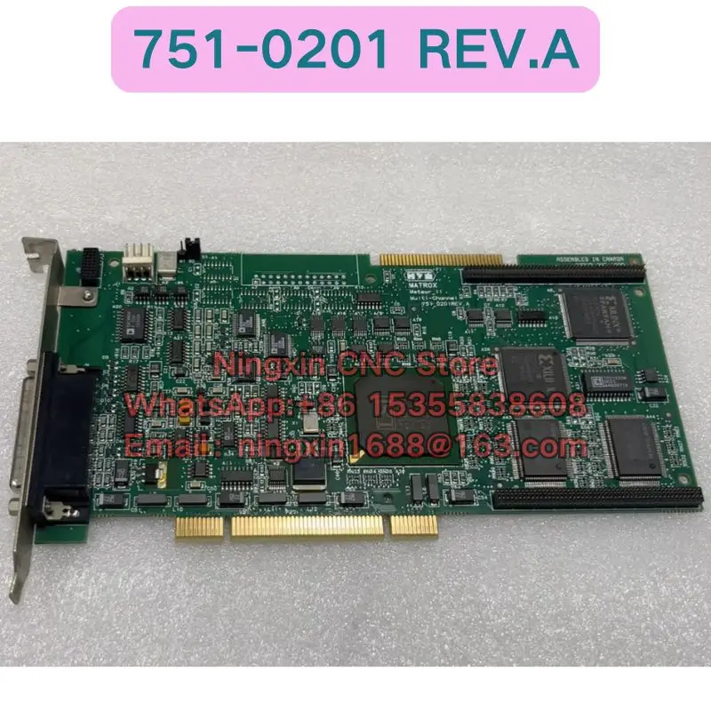 

Б/у MET2-MC/4/8F 751-0201 REV.A Карта сбора изображения Функциональный тест ОК Быстрая доставка