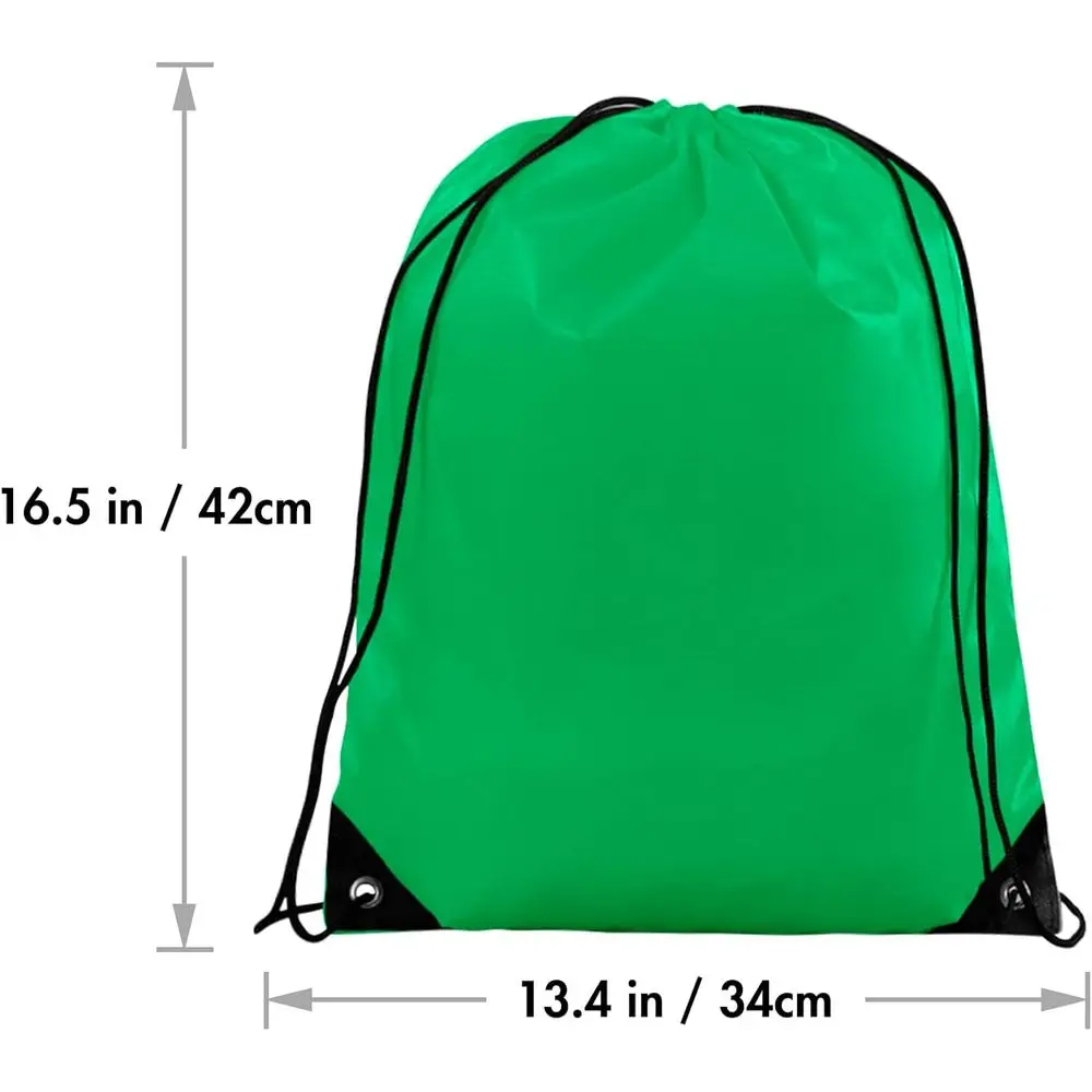 6Pcs Dstring Bags Bulk Colorful Dstring Backpack, String Backpack Cinch Sack Sport Gym Backpack Bags or Yoga Traveling Outdoor S