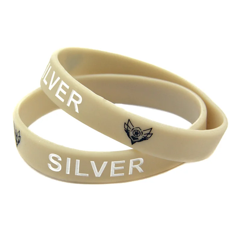 

49 PCS Esports Silicone Wristband Champion Master Challenger Adult Size