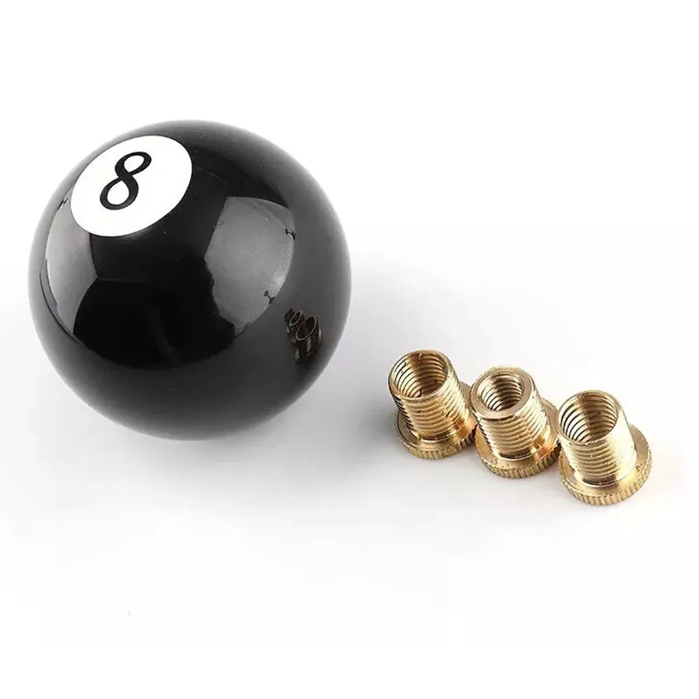 Billiard Style 8 Ball Gear Shift Lever For Vehicles Quick Installation Compatible With Most Manuals & Automatics