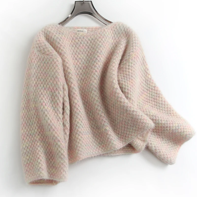 

Women Autumn Winter Loose Lazy Style Outerwear Knitwear New Long Sleeve Sweater