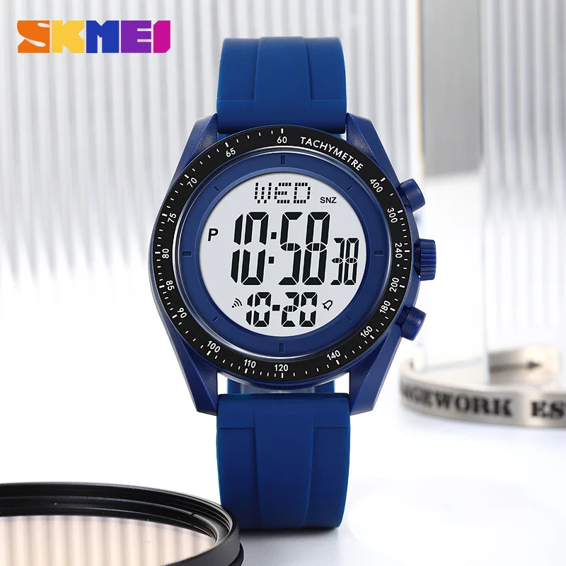 

SKMEI будильник спортивные цифровые часы обратного отсчета для мужчин женщин повседневные неделя электроника водонепроницаемые наручные часы Relogio Masculino