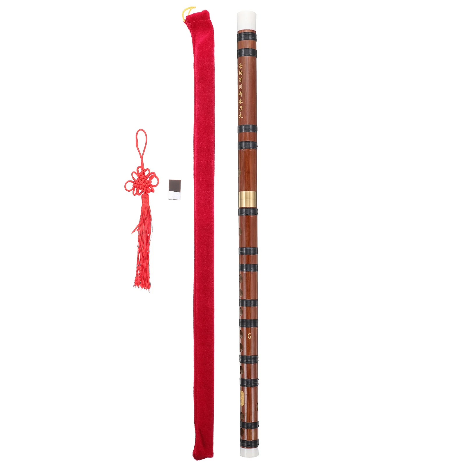 

1Set Chinese Bamboo Flute Portable Lightweight Durable Students Beginners Practicing Musical Instrument Traditional Retro