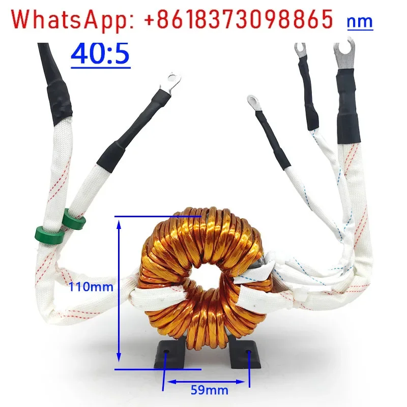 ZX7-400/428 Inverter gaslasmachine amorfe ferriet hoofdtransformator T80 40:5 42:5