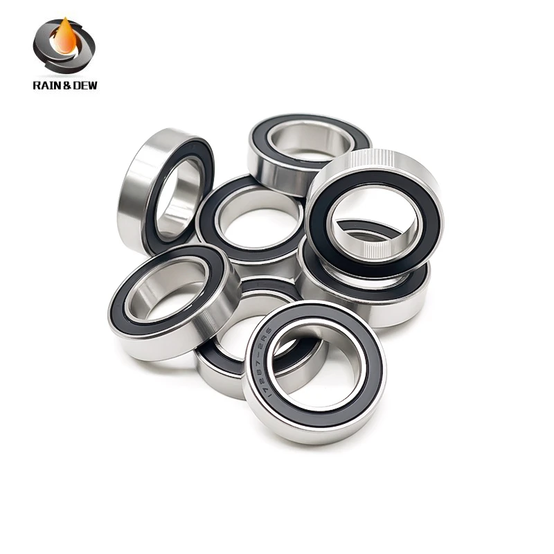 

18287-2RS Bearing 18*28*7 mm 4Pcs ABEC-7 18287 RS For DT SWISS Bicycle Hub Front Rear Hubs Wheel 18 28 7 Ball Bearings