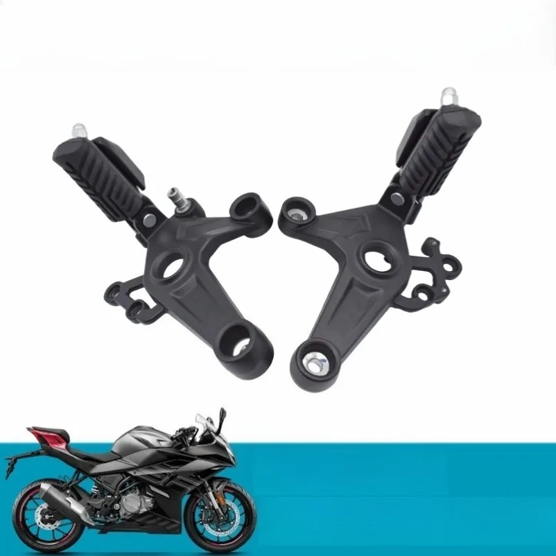 For CFMOTO 250SR CF250SR 2023 CF250-6C/6D Motorcycle Front Left Right Pedal Foot Rest Peg Bracket Footrest Footpeg
