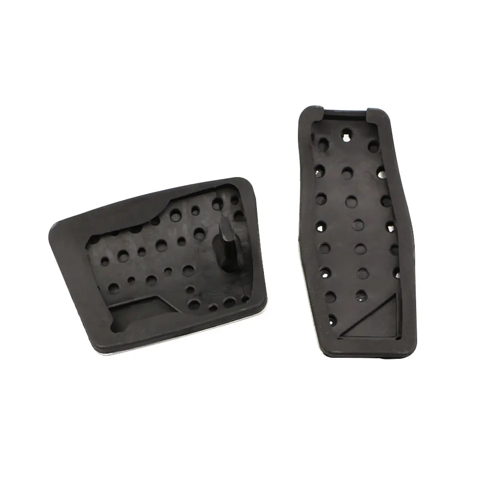 AT Car Pedals for Jeep Compass 2017-2021 Renegade BU 2015-2023 Accelerator Brake Pedal Footrest Pedals Cover Pads Accessories