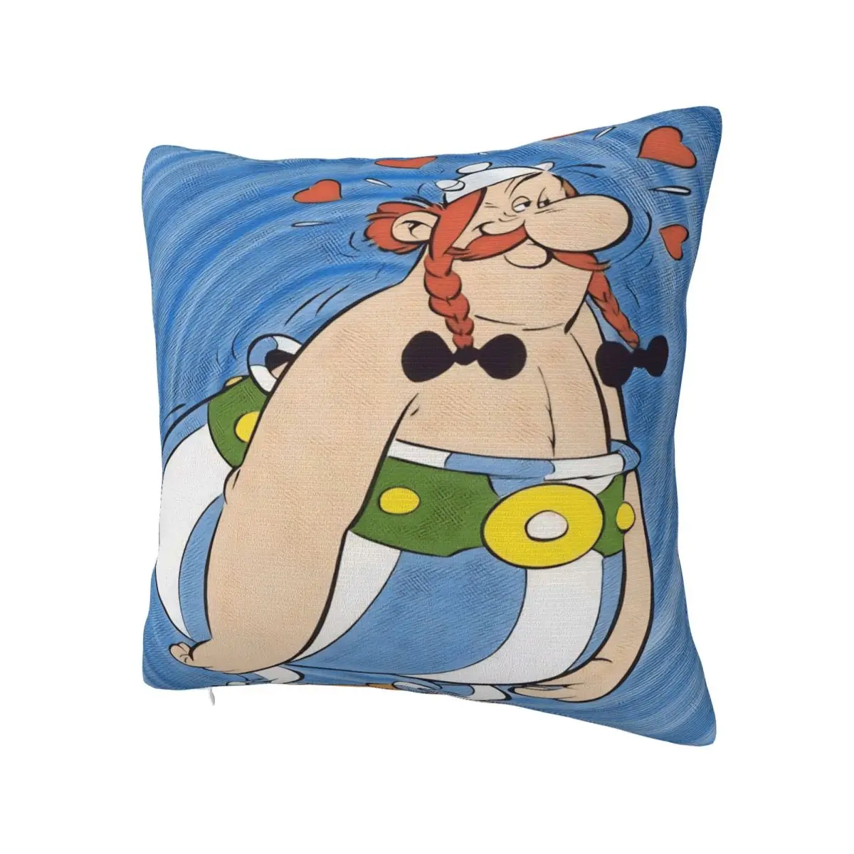 A-Asterix O-Obelix كيس وسادة Kawaii وسادة غطاء البوليستر الجرافيك غطاء الوسادة سادات ل أريكة غرفة نوم ديكور المنزل #2