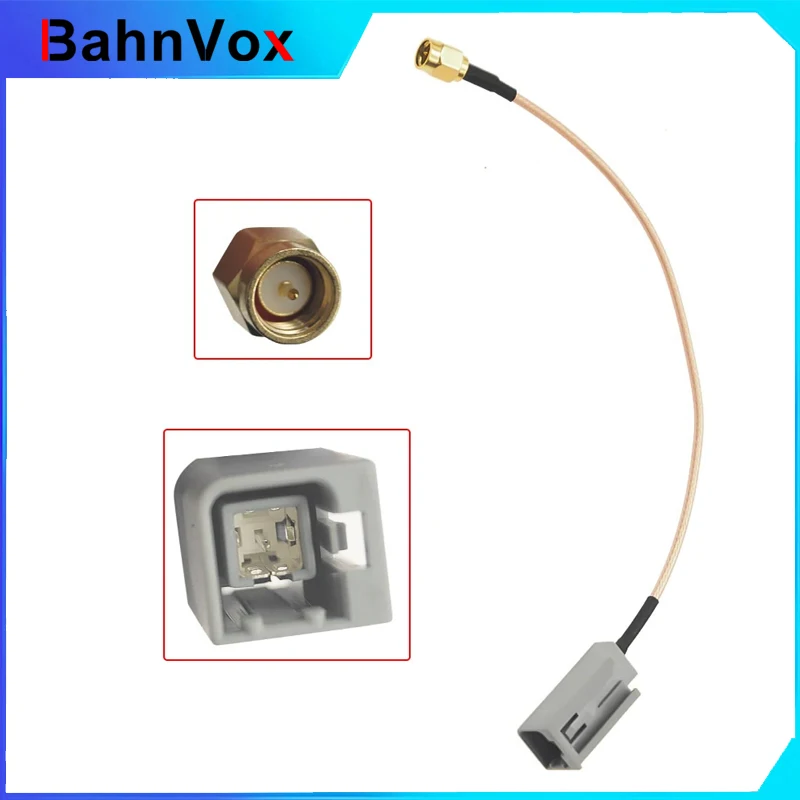 Car Auto Aerial Antenna Adapter GT5 (Male) Plug To SMA (Male) Plug Cable For GSM/GPS/DAB/Radio #CA4389