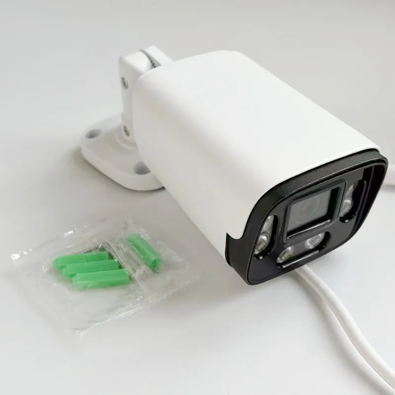 5MP AHD Bullet Camera Outdoor Warm Light Color Night Vision Security CCTV Video Surveillance Cameras with OSD Cable