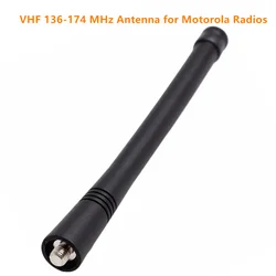 VHF 136-174 MHz Antenna for Motorola Radios GP88 GP88S GP328 GP338 GP338 GP140 HT750 CP200 HT1250 EP450 6Inch