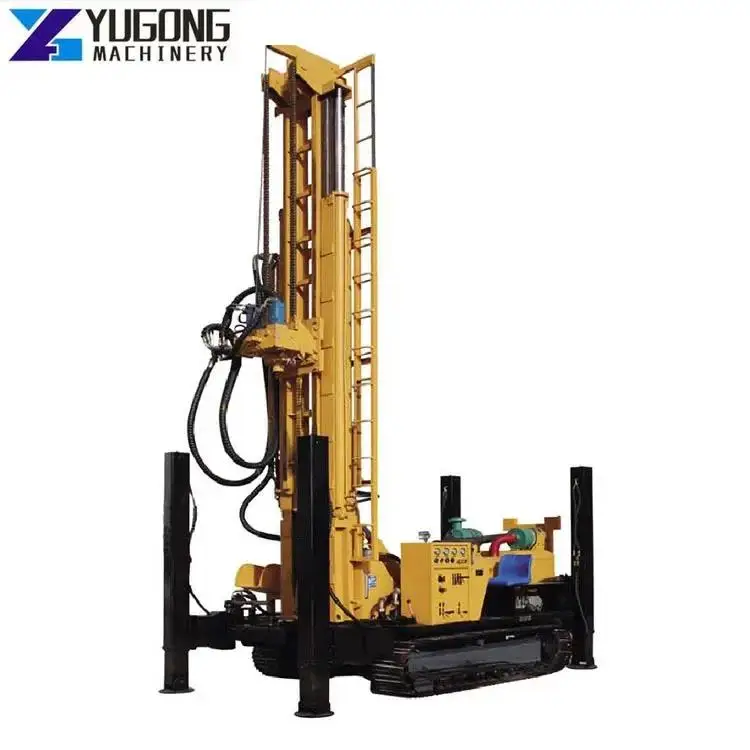 YG 200m Hydraulic Drilling Rig Crawler Type Borehole Water Well Drilling Rig 100m Water Well Drilling Machine Drilling Rig