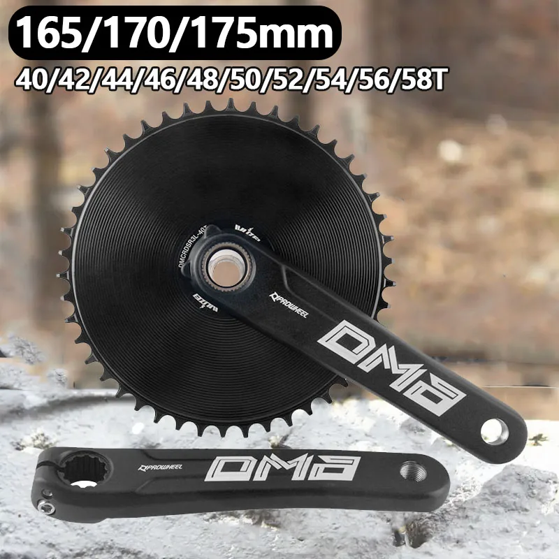 

3 Bolts Direct Mount Crankset 165mm 170mm 172.5 175mm Crank Arm Narrow Wide Chainring 40t 42T 54t 52t 50T 58T For Sram Crank Set