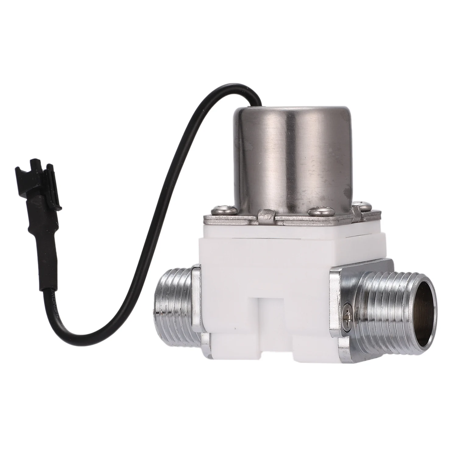 

Solenoid Valve 1 /2 inch DC4.5V Water Control Electric Pulse Plastic Solenoid Valve Accessory