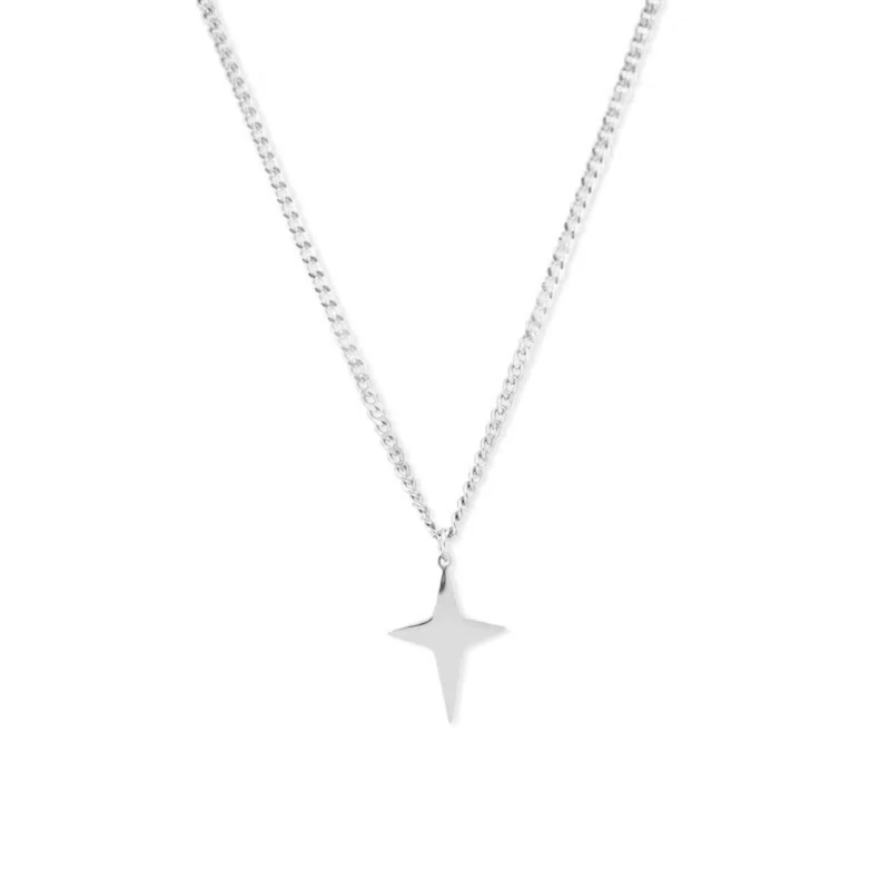 Plain Star Pendant Chains for Women Men Couples Star Pendant Necklace Choker Birthday Gifts Women's Jewelry Dropship