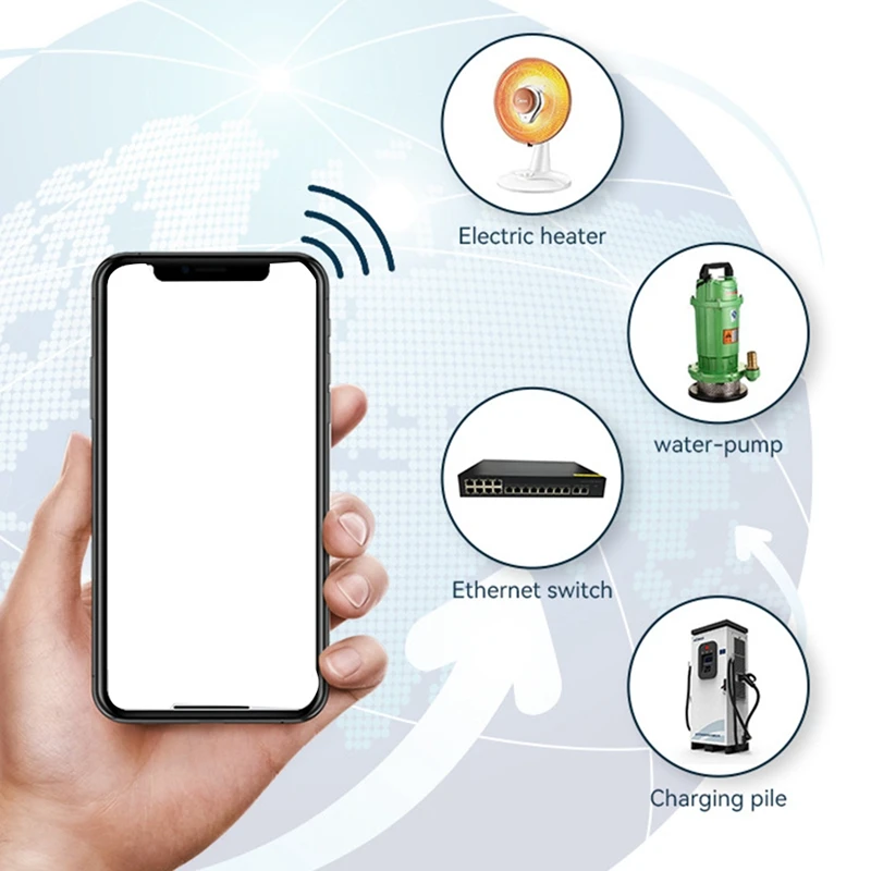 جديد SM4-WLTE 4G اللاسلكية GSM SMS عن بعد تشغيل/إيقاف التبديل تحكم 4 التبديلات APP التحكم عن بعد استشعار درجة الحرارة-الاتحاد الأوروبي التوصيل