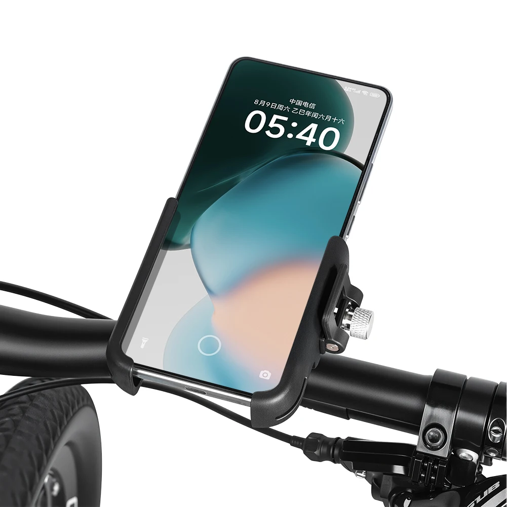 GUB P33 360 Grad drehbarer elektrischer Fahrrad-Telefonhalter für iPhone, Reiten, Fahrrad, MTB, Motorrad, Ständer, Halterung, rutschfest, Radfahren – Detail 7