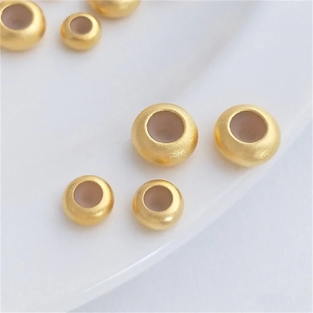 

1PCS Vietnam Shajin Silicone Positioning Beads, Flat Abacus Adjustment Beads, Handmade DIY Bracelet, Bead Accessories, C225