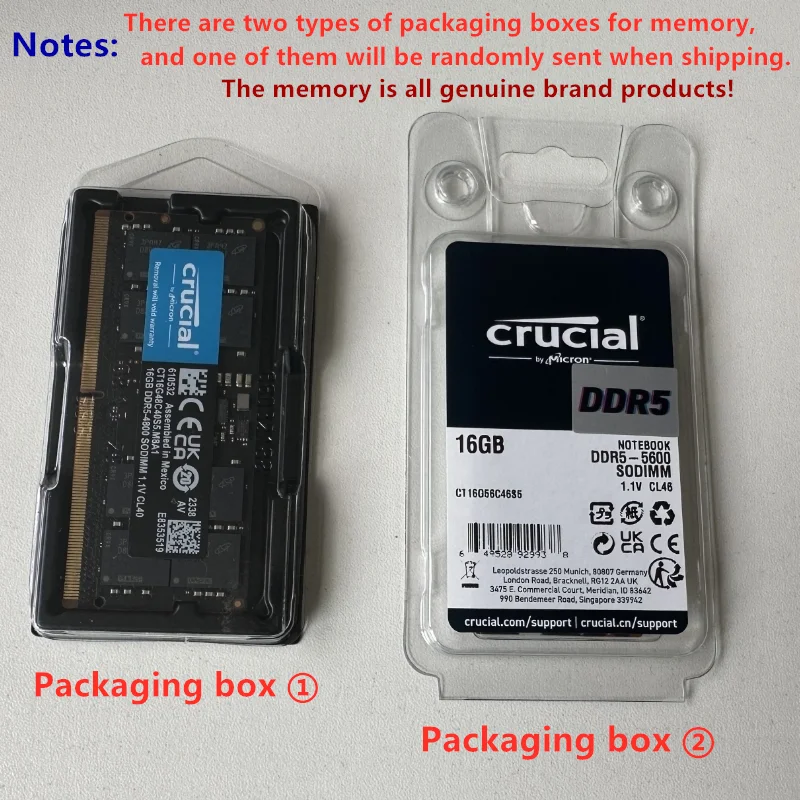 DDR5 RAM SODIMM 8GB x2枚 (16GB) PC5 4800B A-Tech 16GB Kit (2x8GB) DDR5 4800MHz PC5-38400 CL40 SODIMM 1.1V