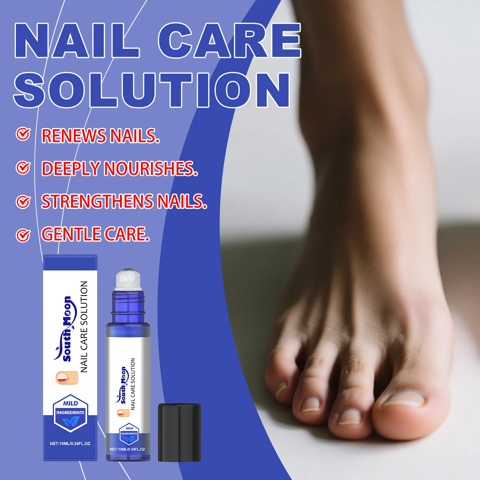 Toenail Fungal Repair Serum Pen Anti Infection Gray Nails Onychomycosis Paronychia Removal Strengthen Moisturizing Nail Care Pen