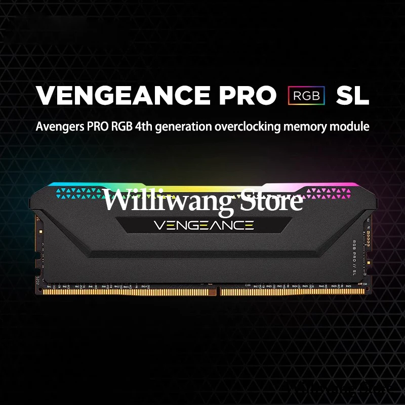 

NEW Memory module desktop RGB light bar 3600MHZ DDR4 8G 16G 32G 64G Fourth Generation Overclocking Memory Module