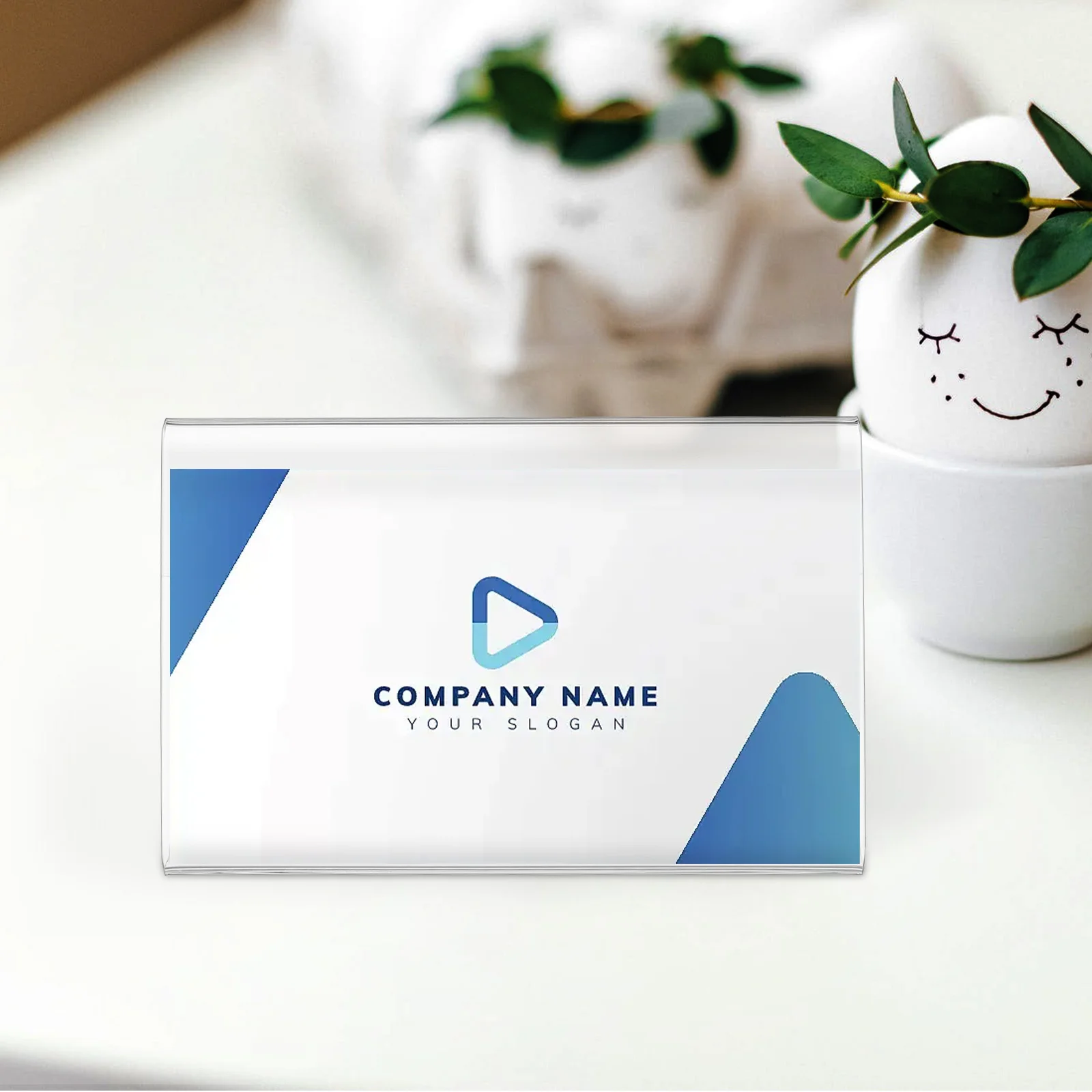 

30Pcs Acrylic Table Label Holders Clear Visibility Space Saving Design Ideal for Retail Restaurants Offices Events