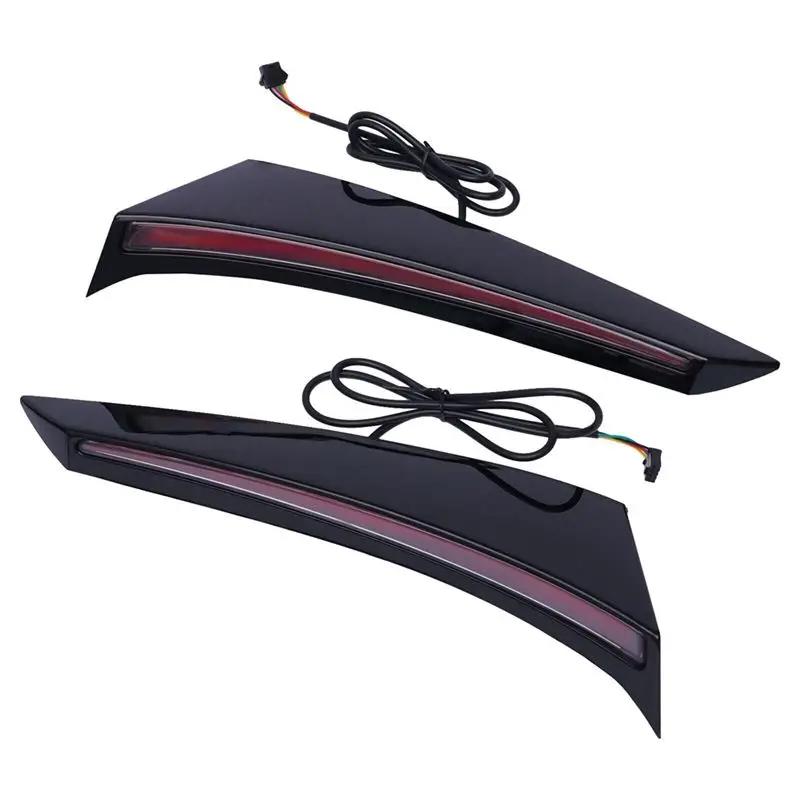 

Car LED Rear Bumper Marker Tail Lights Brake Signal DRL For Toyota Sienna 2021-2023