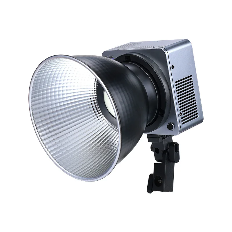 Photography filling light COB dual color temperature RGB full color 80W live shooting lighting fast charging