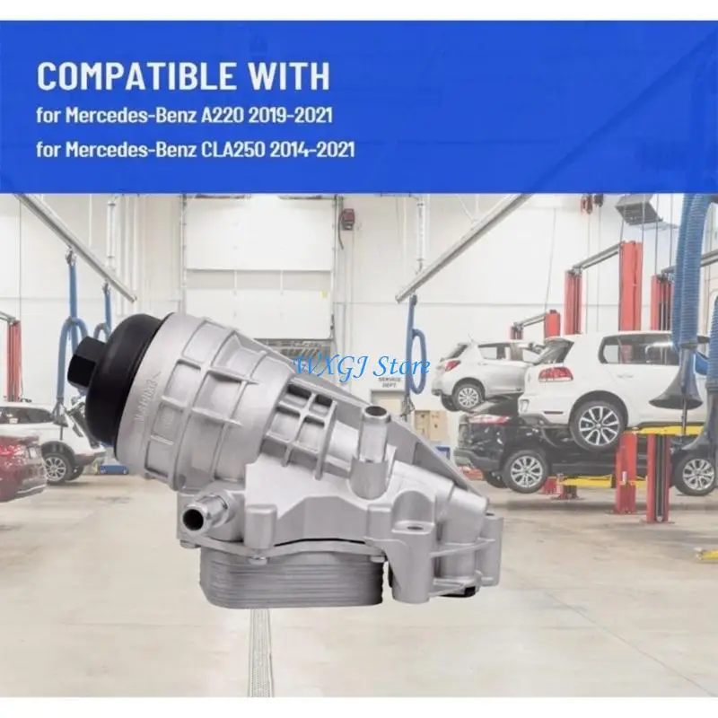 

37JE Sturdy Aluminum Engine Oil Filter Heat Exchanger Alternative For CLA35