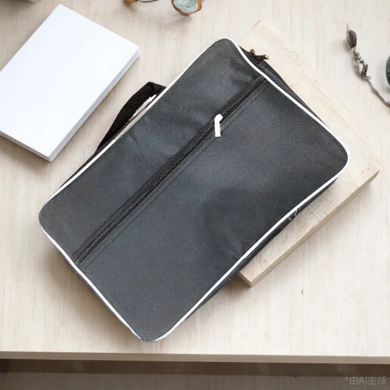 

Lightweight Foldable Lyre Backpack Simple Design Portable Music Instrument Storage Handheld Pouch Thickened Polyester Carrying