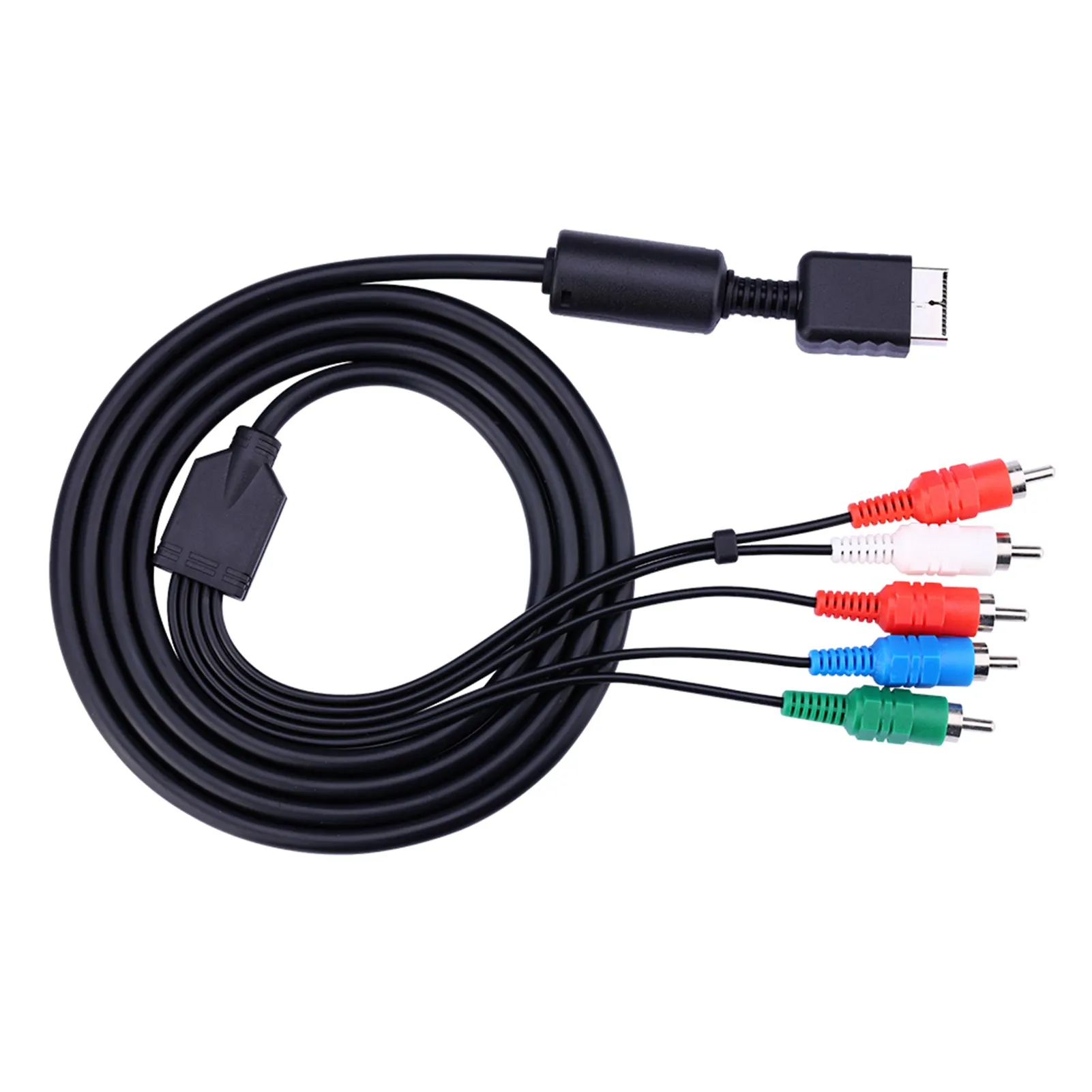 Audio Cable For PS2 Video Cable AV Multi Out to Component Video/Audio Cable Cord For Sony Playstation PS2 PS3 Audio Cable