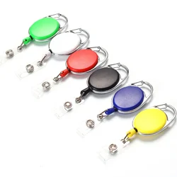Transparent Card Holder Nurse Retractable Badge Reel Clip Business Card Holde Work Lanyard ID Name Card Cover Case Accessories