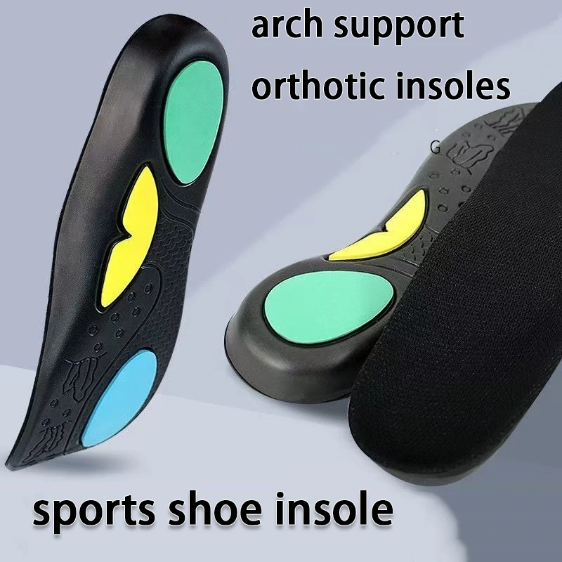 1 Paar/2 Paar neue atmungsaktive geruchshemmende Schuhpolster, orthopädische Einlegesohlen zur Fußgewölbeunterstützung, stoßdämpfende Sohlen, bequeme sportliche Einlegesohle