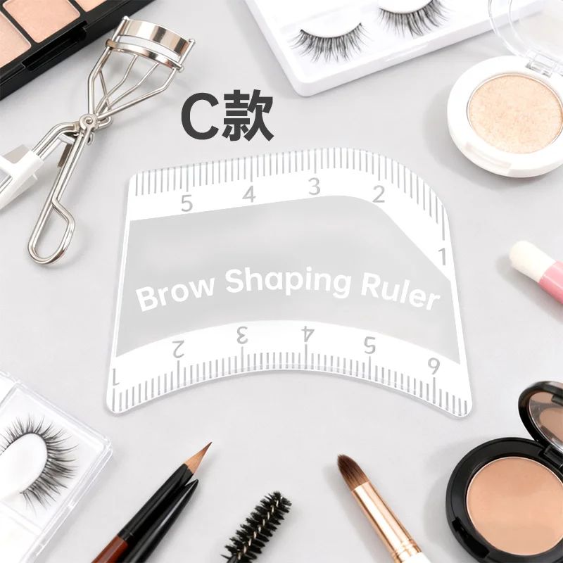 1PC Brow Shaping-Schablone, Instant Brow Shaper für Frauen – Multi-Style-Schablonen-Set für schnelle und präzise Gestaltung, Brow Magic Tool