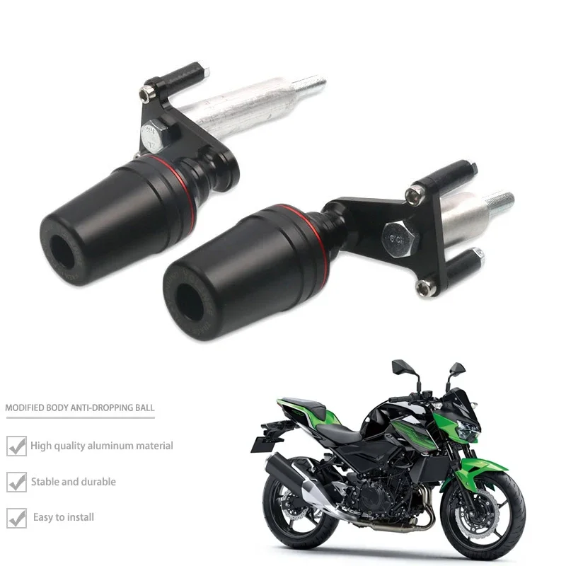 

Motorcycle Falling Protection Frame Slider Fairing Guard Crash Pad Protector For KAWASAKI NINJA400 Z400 Z 400 2019-2023