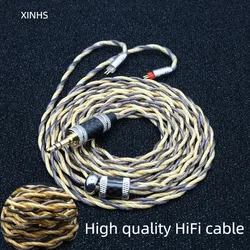 XINHS A03 4 Core High Purity Pure Copper Graphene Hybrid Upgrade Cable Wire