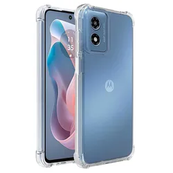 Shockproof TPU Case for Motorola Moto G Play 2024 Stylus 5G 2023 Power 2022 2021 Pure Protective Clear Cover Coque Shell Fundas