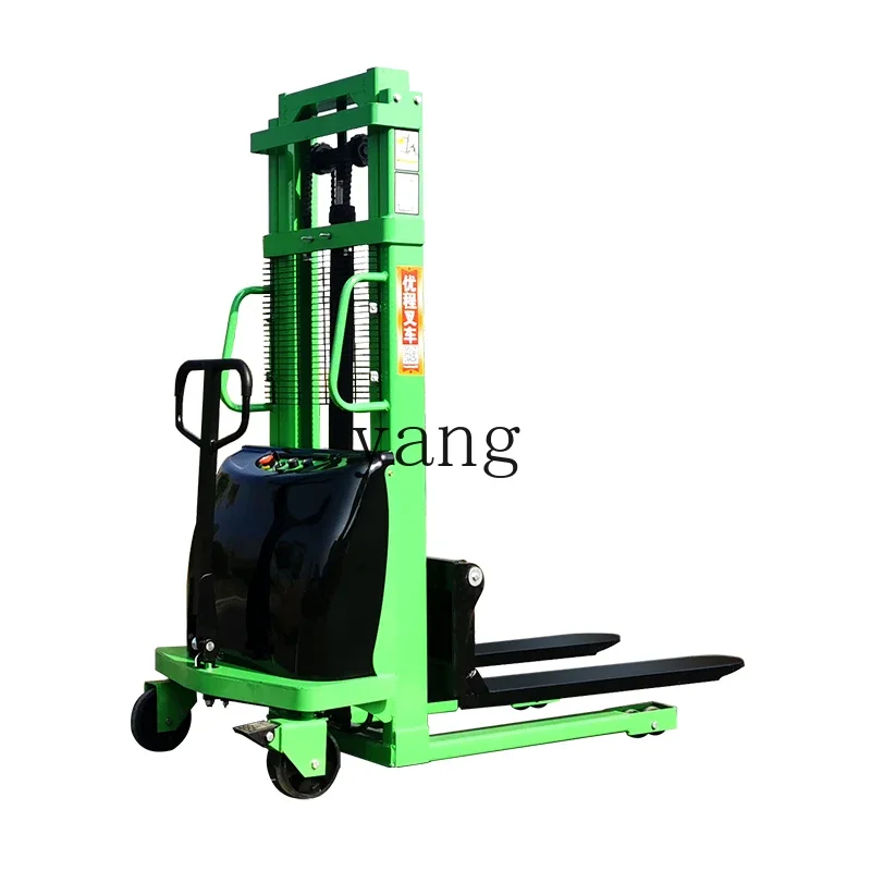 

LH electric forklift stack height hydraulic loading and unloading lifting stacking hand forklift