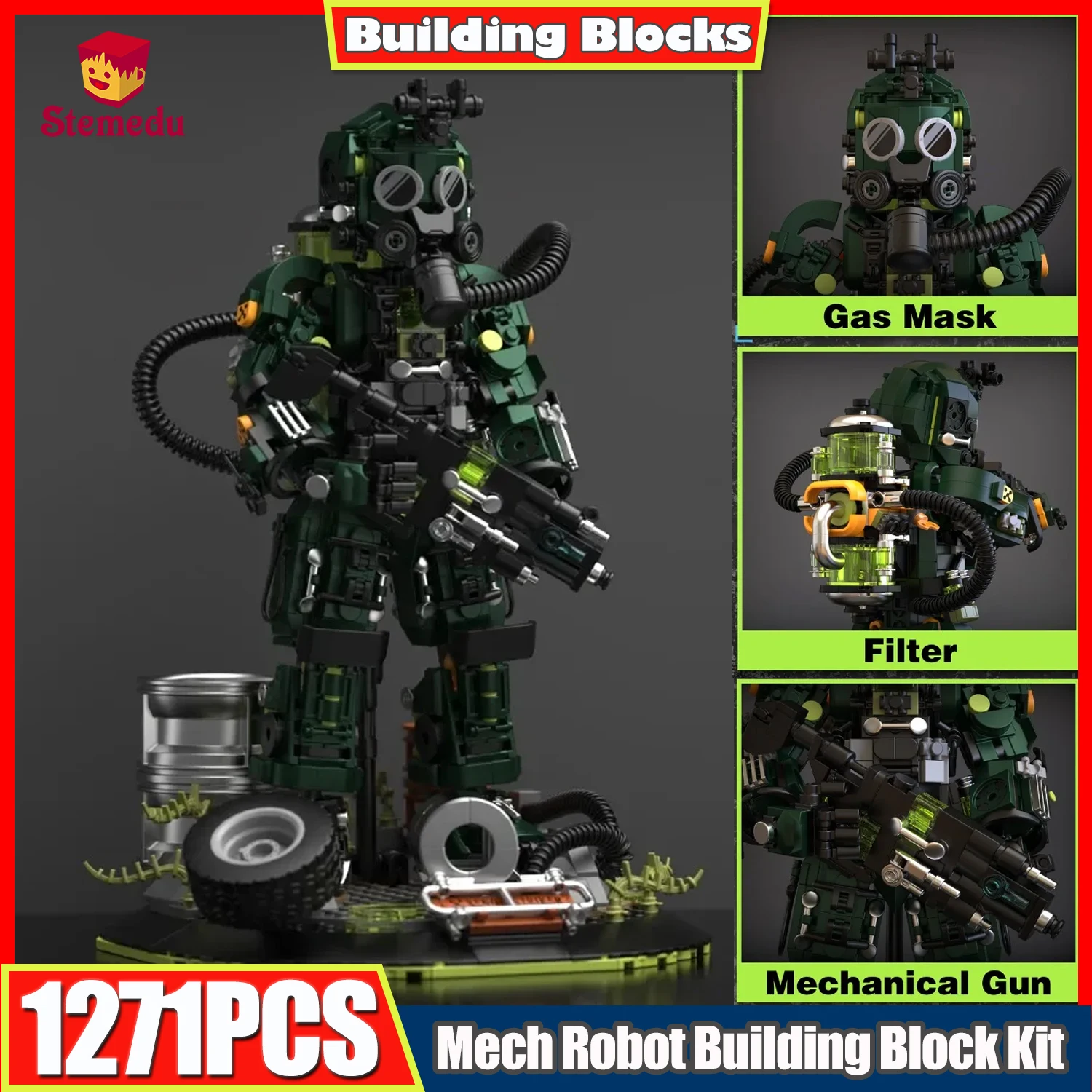 set-di-costruzioni-galactic-strike-mech-model-alien-hunter-da-1271-pezzi-per-adolescenti-e-adulti-giocattolo-fai-da-te-per-esposizione-su-scrivania-e-progetti-stem