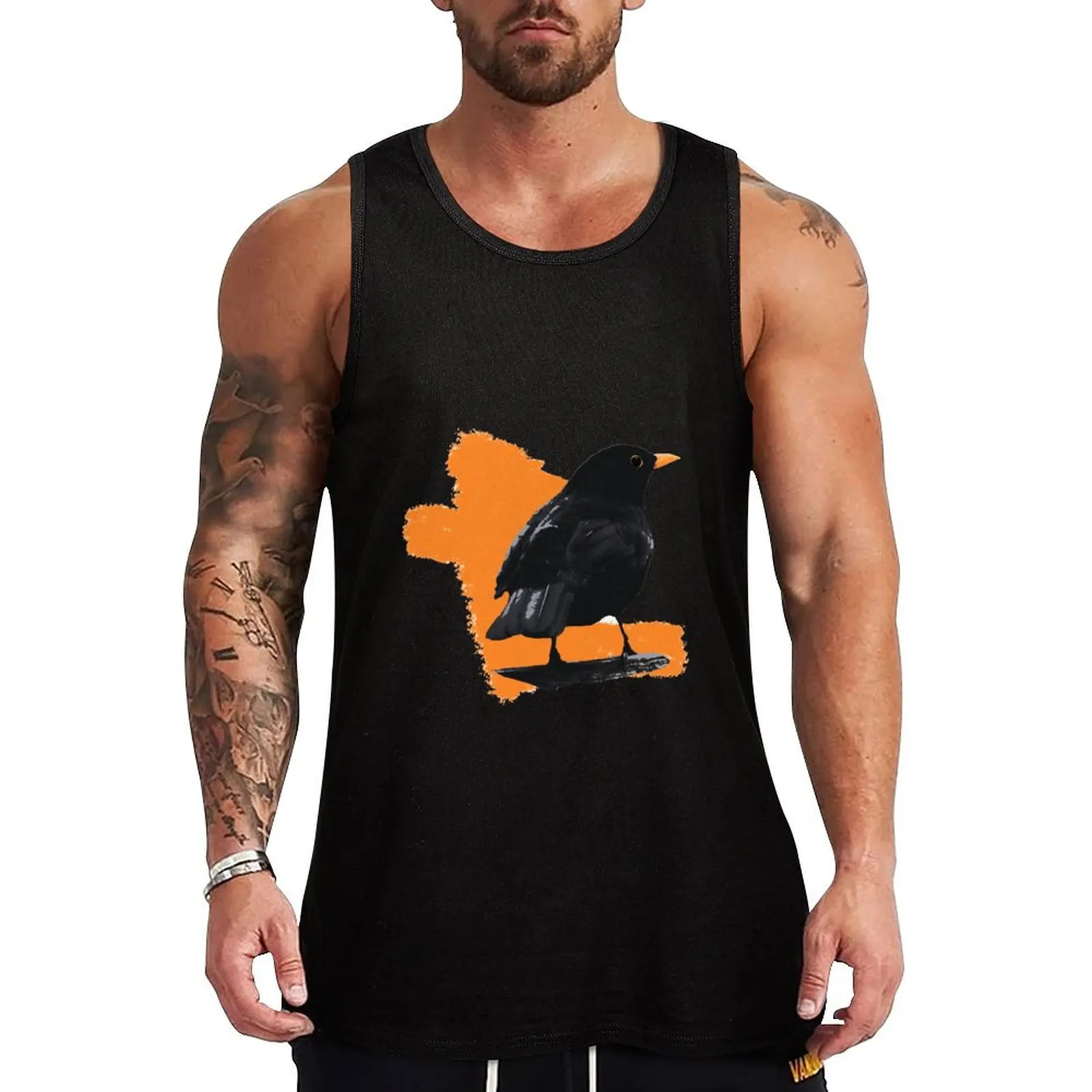 Blackbird fly Tank Top sports t-shirts for men t-shirts for men Men's sleeveless t-shirt Vest for boy