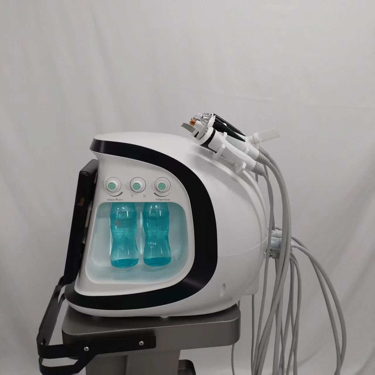 Sistema di dermoabrasione con acqua di ossigeno Aqua Peel di dispositivo per la cura del viso a bolle piccole Smart Jet per una pulizia profonda dei pori