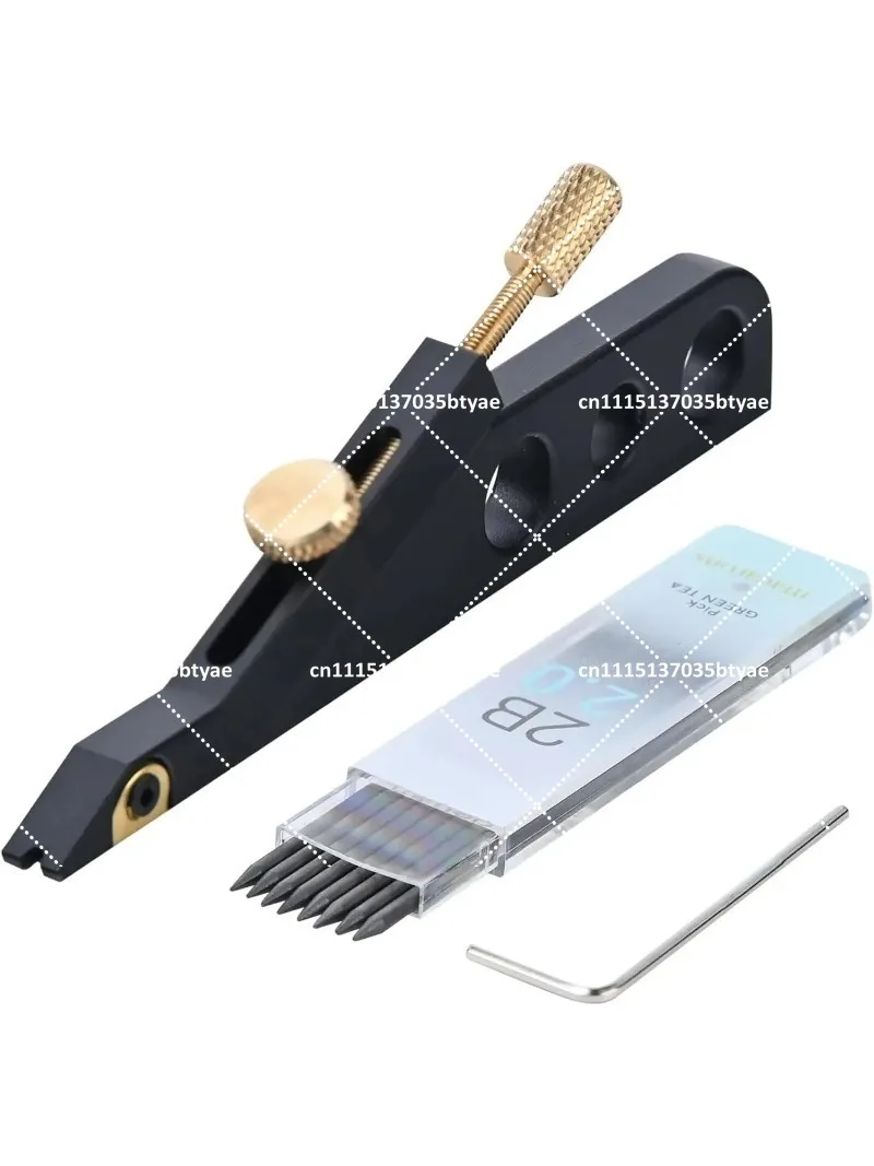 Precision Guitar Nut Scribe Tool for Marking Nut Slots and Saddle Height for Classical Instrument Making and Repair