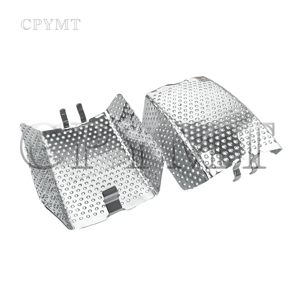 Fit For Touring Electra Glide Road Glide CVO 2008-2019 V-Rod 06-19 Motorcycle Front Brake Caliper Inserts Cover Guard 6