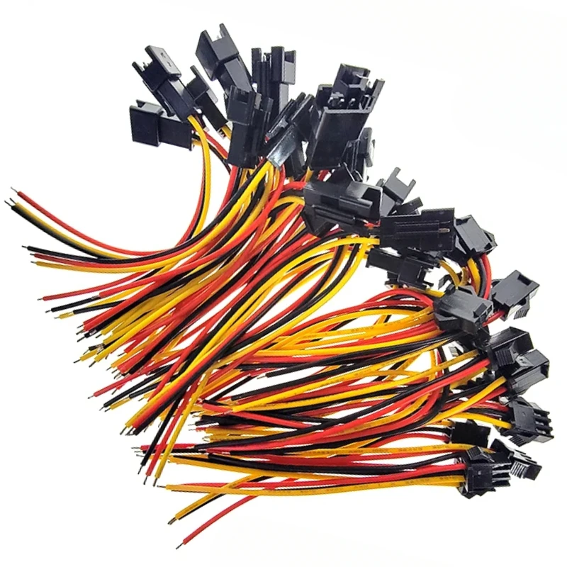

2pin 3p 4p 5p 6P 2.54mm Led Connector Male/female JST SM 2 3 4 5 6Pin Plug Connector Wire Cable for Led Strip Light Lamp Driver