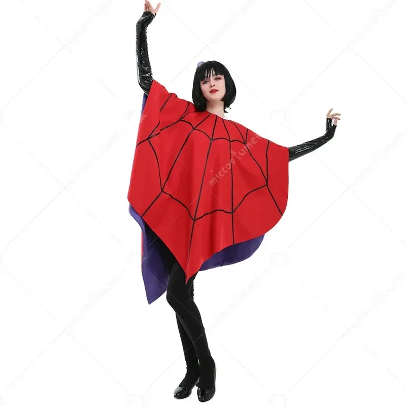 Miccostumes Women's Spider Web Cosplay Costume for Women Halloween Cosplay Costume