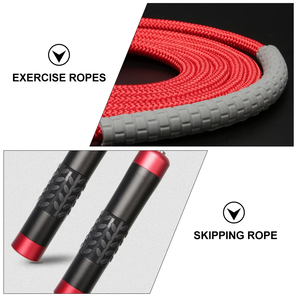 

Heavy Duty Adjustable Fitness Jump Rope Non-Slip Handle For Gym Exercise Skipping Rope Weight Loss Muscle Building