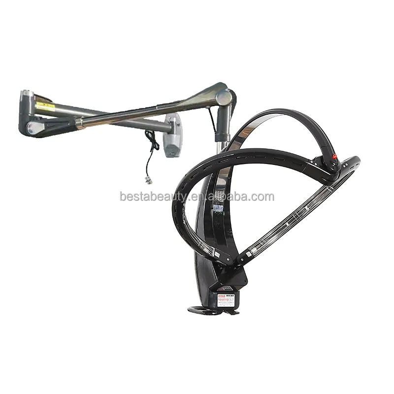 Wall Mounted Hair Salon Hair Color Processor Rotate Likes wings of butterfly Heating Evenly with Infrared