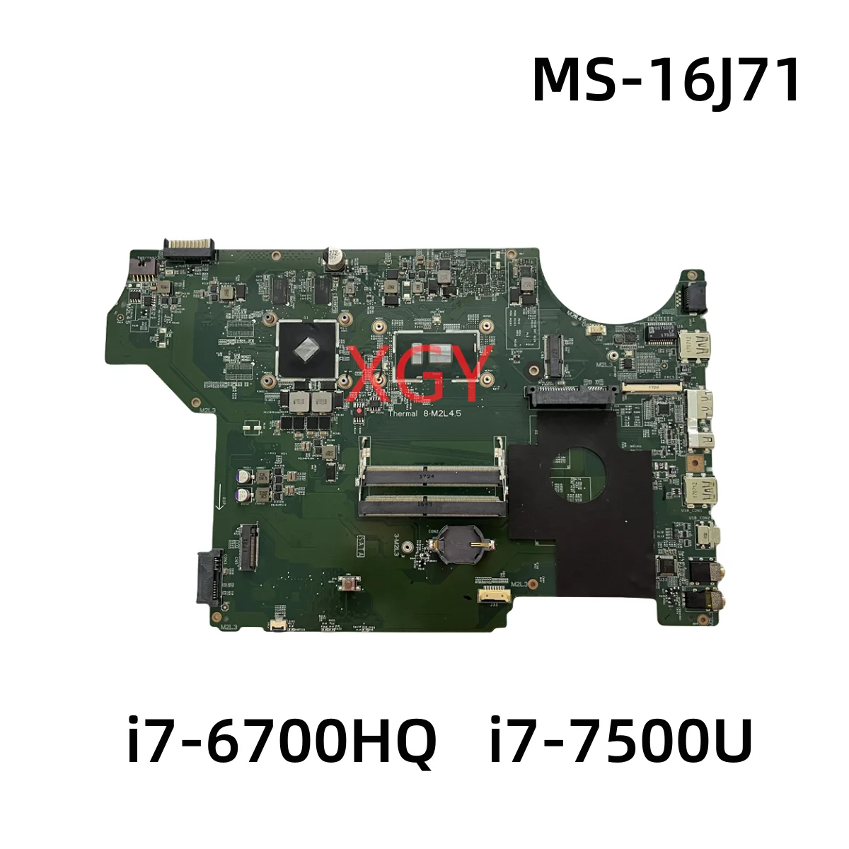 Original FOR MSI CX62 CX72 Laptop MOTHERBOARD MS-16J71 MS-17971  i7-6700HQ i7-7500U N16S-GTR-B-A2 GTX940MX 100% WORK PERFECTLY