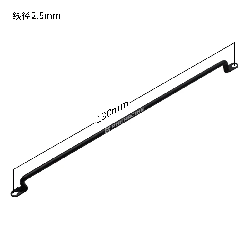 1PCS 70MM/130MM Metal Armrest Railing Door Handle for 1/10 Rc Truck Tamiya TOYOTA HILUX BRUISER RC4WD TF2 Decoration Part