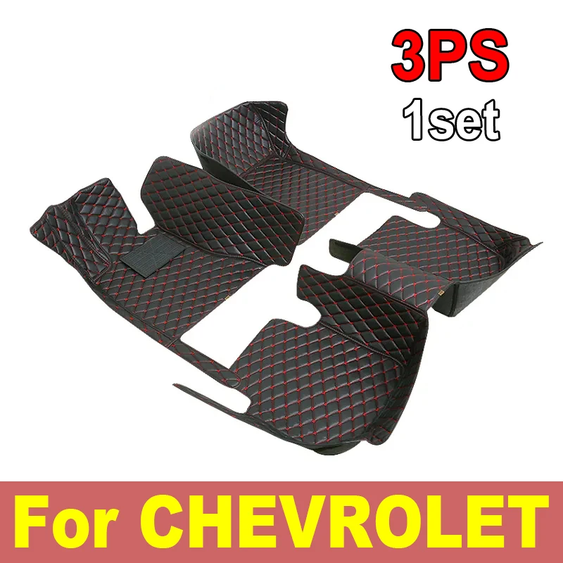 Car Floor Mats For CHEVROLET Suburban Sonic LT-RS Sail Spark Traverse Trax Tahoe Lova RV Express Colorado G20SS Car Accessories